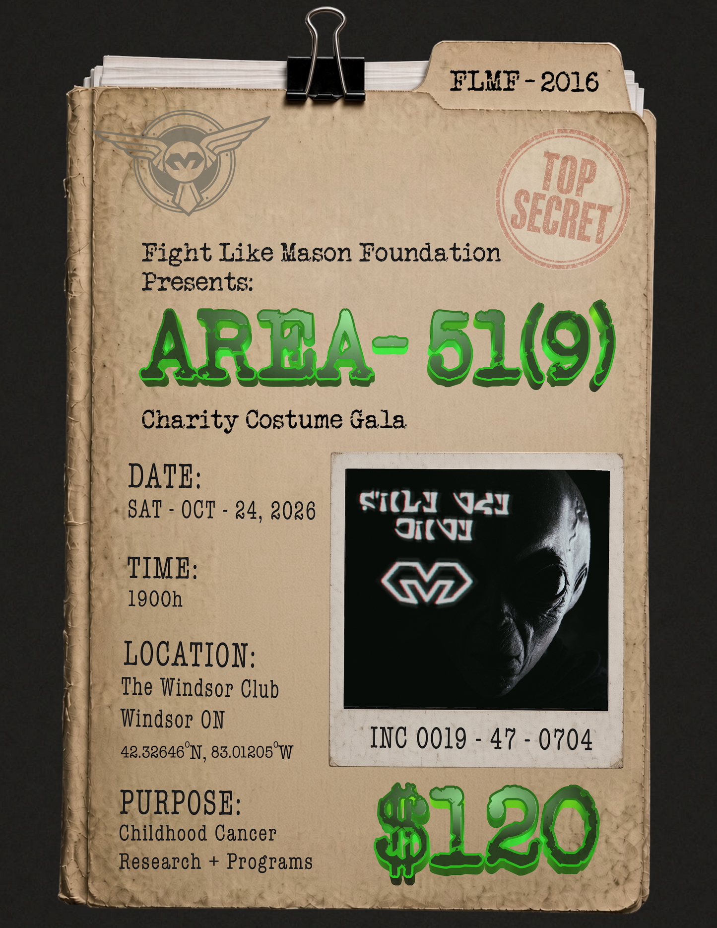AREA-51(9) - Halloween Gala Ticket