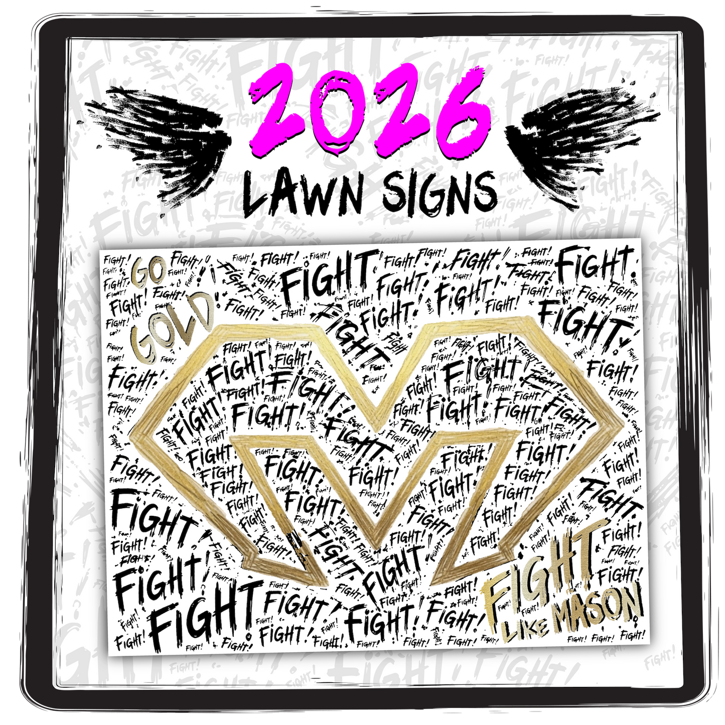 Lawn Sign 2026 *Pre-OrderBonus!*